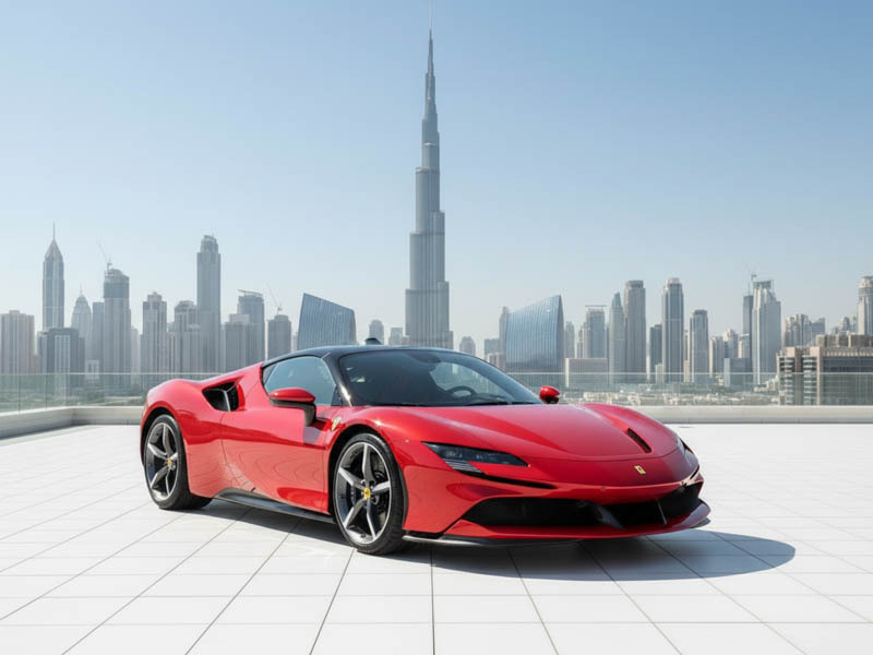 Rent a Ferrari SF90 Stradale
