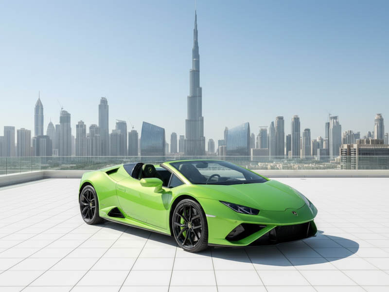 Rent a Lamborghini Huracan EVO Spyder