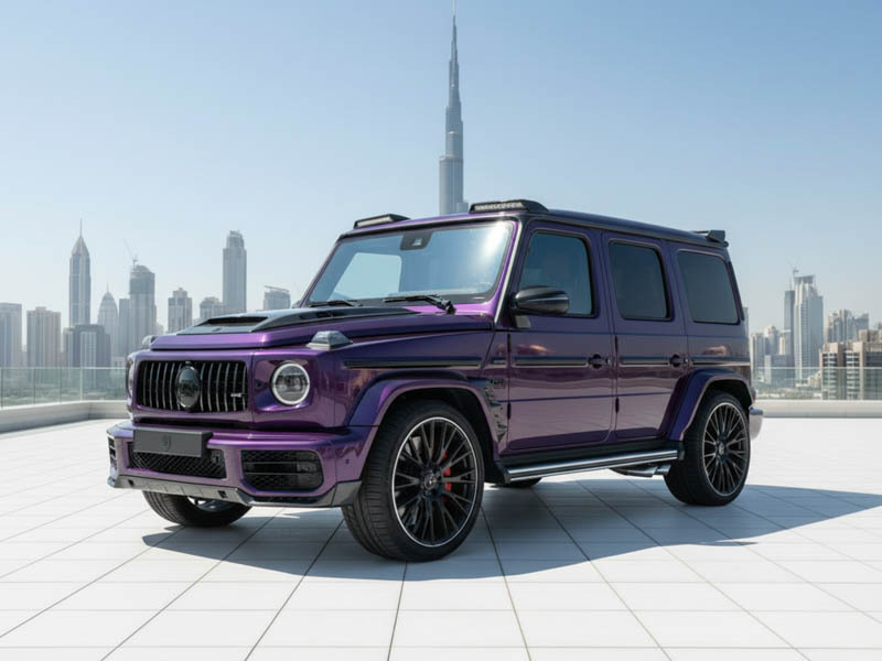 Rent a Mercedes Brabus AMG G63 700 Widestar